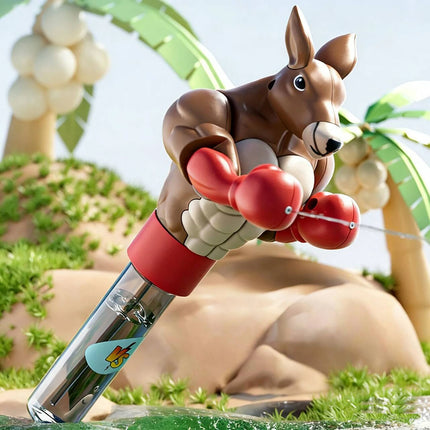 Creative decompression boxing kangaroo water gun fun and funny summer water play toy