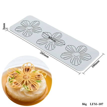 23 styles leaf flower round Designs Silicone Cake Lace Mold Cake Decorating Tool Border Decoration Lace Mold kitchen Baking Tool