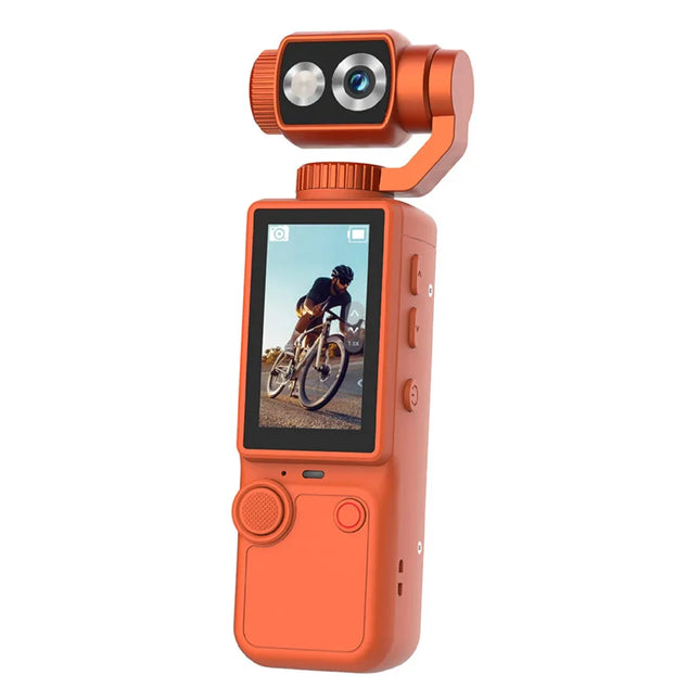 Lenovo 4K HD WiFi Sports Wearable Camera Autofocus High Pixel Long Battery Life Portable Pocket Cam For Motorcycle And Vlogging