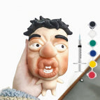 B (Syringe and paint