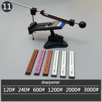 Ruixin Pro Sharpener Professional Kitchen Knife Fix Fixed Anglehigh Quality Stones Sharpening  with Multi Stone Whetstone Grind