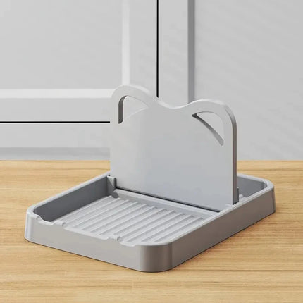 1/2pcs Multifunctional Pan Pot Lid Holder Stand Pan Pot Cover Rack Spoon Rest Pot Lid Spatula Spoon Storage Shelf Kitchen Tools