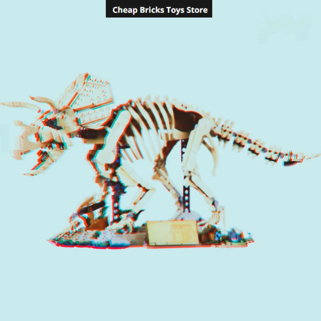 Birthday Gifts 2026 Moc Posable Dinosaur Fossils Bricks Building Blocks Compatible 1154pcs Movie Dispaly Model Toys for Adults