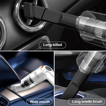 15000Pa Wireless Mini Vacuum Cleaner Handheld Large Suction Car Vacuum Cleaner For Home Car Vacuum Cleaner Pet Hair Absorber