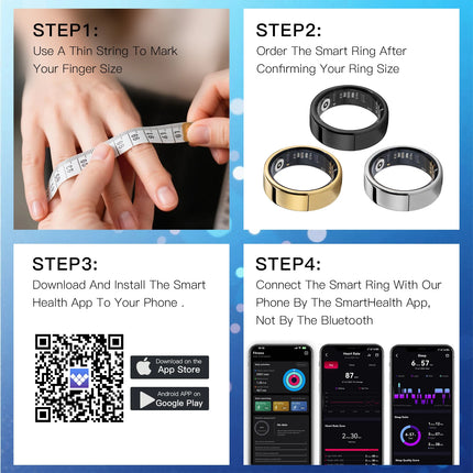 Stylish Men’s Smart Sport Ring | Elektronik Anillo Inteligente, Male Accessories, Celular-Synced Sports Electronics for Health