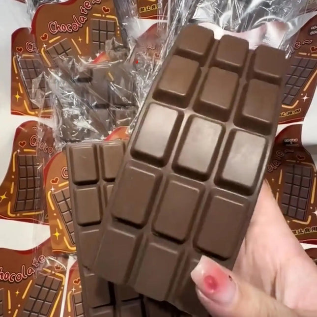 Big Chocolate Bar Squeeze Toy Squishys Chocolate Bar Squeeze Toys Slow Rising Chocolate Squeeze Squishys Sensory Fidget Toy