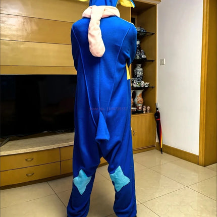 Greninja Onesie Kigurumi Lucario Pajamas Adult Cosplay Costume Unisex Anime Pijamas Halloween Christmas Costume Pijama Toys Gift