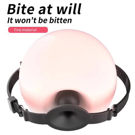 New Silicone Mouth Gags BDSM Breathable Ball Gag Adjustable Belt Bondage Restraints Adult Games Sex Toys For Couple Role Play