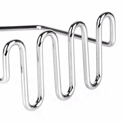 1pcs stainless steel kitchen gadget potato masher press cooking tool mashed potatoes wavy pressure Kitchen accessories
