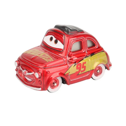 Boy Cars toy Lightning McQueen Mater harvester Frank 1:55 Diecast Metal Car Model Toy Children's Birthday Gift