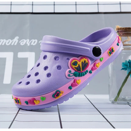 Cute New Animal Baby Boys Slippers Summer Kids Cartoon Sandals Toddler Beach Shoes Girls Cute Slides Children Slippers