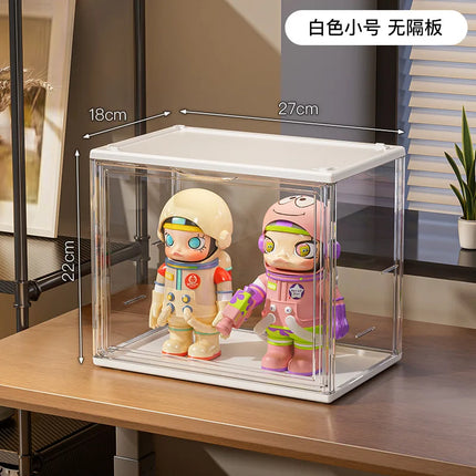 Blind Box Storage Display Case Transparent Dustproof Collectible Figures And Blind Box Storage Box Doll Display Cabinet