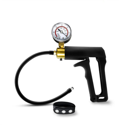 Electric Manual Handle Accessory Vacuum Pump Penis Pump Anal Pump for Adult Negative Pressure Exercise Suction Pressure Gauge