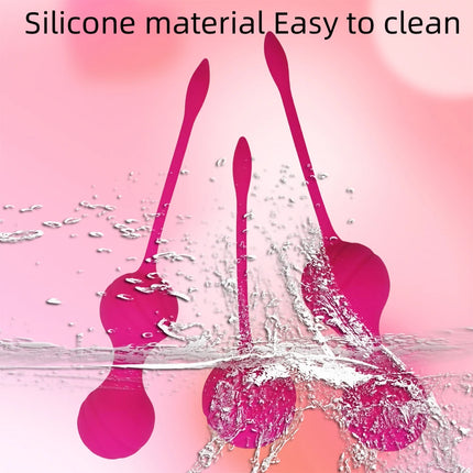Smart Kegel Exercise Ball Kit for Women Controlled Vibrating Geisha Ball  Vaginal Trainer & Pelvic Toner with Vibration