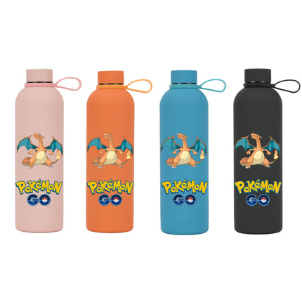 500ML Pokemon Pikachu Charizard Bulbasaur Thermos Bottle Vacuum Flasks Small Diameter Keep Cold and Hot Sports Water Bottles