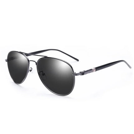 Men And Women Polarized Sunglasses Colored Reflective Glasses Driving Sunglasses Black Unisex Pilot Lenses Uv400