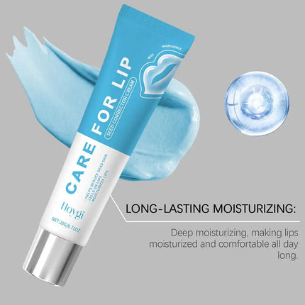 Hyaluronic Acid Hydrating Anti-Cracking Lip Balm - Refreshing Fade Lip Lines Long-Lasting Moisturizing Daily Lip Skincare