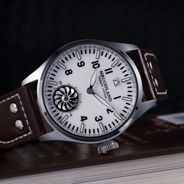 Hruodland 2026 New F016 Mechanical Men Watch Sapphire 10Bar Diving Frosted Dial BGW-9 Luminous Reloj Hombre Watches for Man Gift