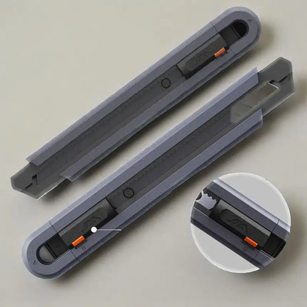 New Portable Mini Utility Knife Carbon Steel Blade Safety Lock Stretch Pocket Professional Paper Cutter Multifunction Tools Set