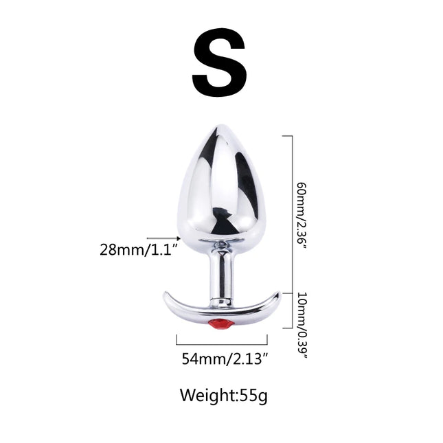 Metal Anal Beads Butt Plug Detachable Anus Dilator Prostate Massage G-spot Stimulation Outdoor Wear Adult Masturbator Sex Toys