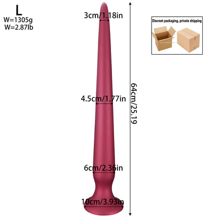 Huge 64cm Extra Long Anal Plug S-Xxxxl Butt Plug Dilatdor Anal Sex Toys For Women Men 18 Gay Bdsm Toys Vagina Orgasm Masturbator