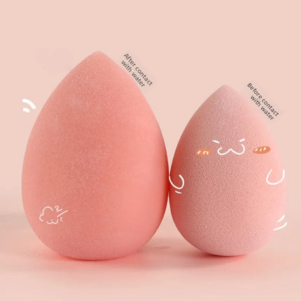 Magic Foundation Makeup Brush Set Soft Beauty Blender Gourd Shaped Makeup Sponge Loose Powder Brush Cosmetic Tools Kit