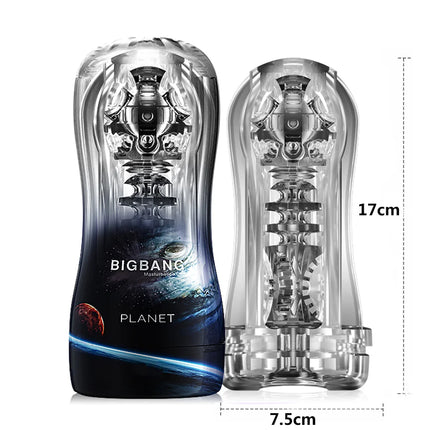Transparent Masturbation Cup Glans Stimulator Ball Sex Toy for Man Male Masturbator Sex Toys for Men Massager Adult Sex Trainer