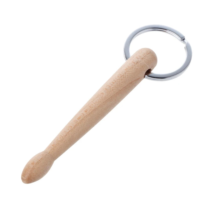Delicate Keyfob Percussion Gift for Men Women Mini Drum Sticks Keychain Charm Drumsticks for Key Ring Chain Decorat