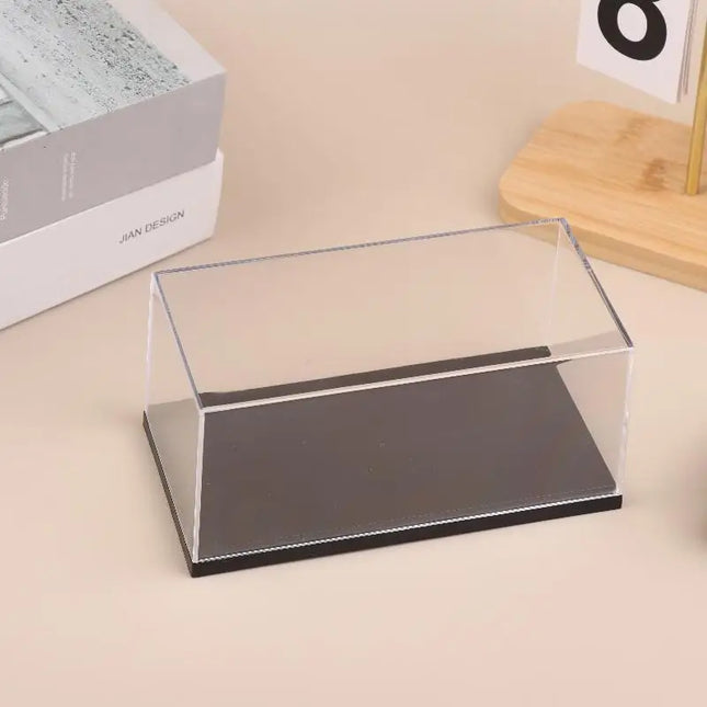 1Pcs Transparent Acrylic Storage Box Practical 1/43 Diecast Model Car Display Box DIY Dustproof Display Rack Toy