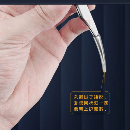Stedi MS11-17 Precision Tweezers Assembly Model Building Tool Straight Bending Pointed Tweezers for Model Hobby