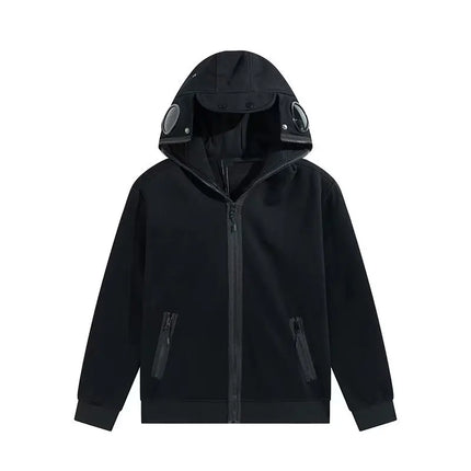 2025 Hot Selling Foreign Trade Men's Glasses Casual Round Neck Handsome Simple Leisure Outdoor Sports Hooded Glasses Hoodie