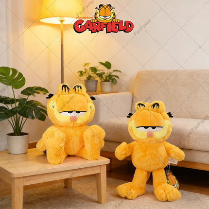 Garfield Original Plush Toy 10-30cm Garfield Cat Teen Adult Version Stuffed Doll Anime Plushie Christmas Birthday Gifts
