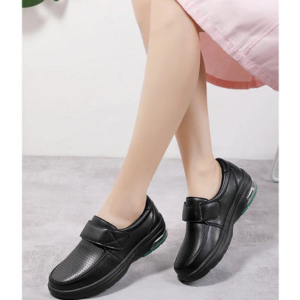Sneakers Woman Nurse Clogs Shoes - Nursing Women Summer Shoe Female Health Work Flat Walking Soft Non Slip Hospital Nurse