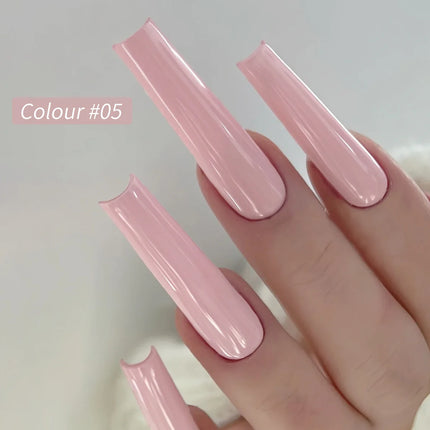 9 Colors Pink Patting Glue Smudge Canned High Saturation Popular Semi-Solid Nail Polish Glue Nail Salon