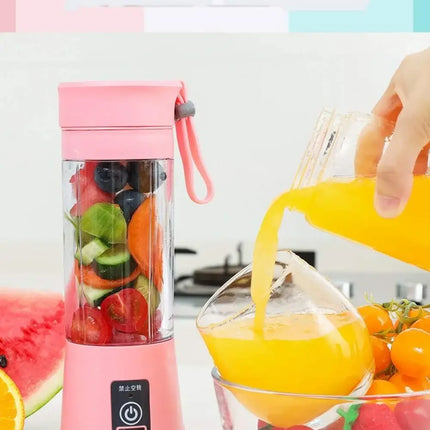 Mini Electric Juicer USB Charging Smoothie Milkshake Maker Automatic Fresh Squeezer Fruit Portable Orange Lemon Kitchen Blender