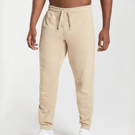 Men Sweatpants Olive Green Joggers Drawstring Waist Knit Pants Navy Blue Casual Pants Charcoal Black Slim Fit Lightweight
