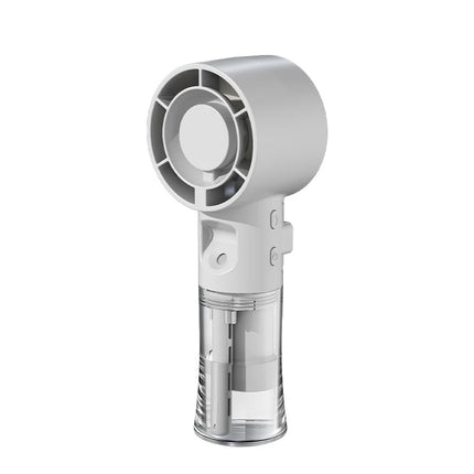 Portable Humidifier Fan Mini Handheld Water Mist Fan Rechargeable Small Personal Air Cooling Fan for Outdoor Travel Spray Fan