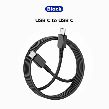 5A PD 45W USB Type C Super Fast Charging Cable For Samsung Galaxy S22 S23 S24 S25 Ultra FE Note 20 A14 A15 A33 A34 A53 A54 A55