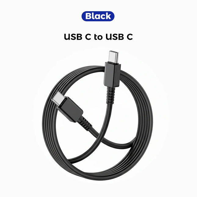 5A PD 45W USB Type C Super Fast Charging Cable For Samsung Galaxy S22 S23 S24 S25 Ultra FE Note 20 A14 A15 A33 A34 A53 A54 A55