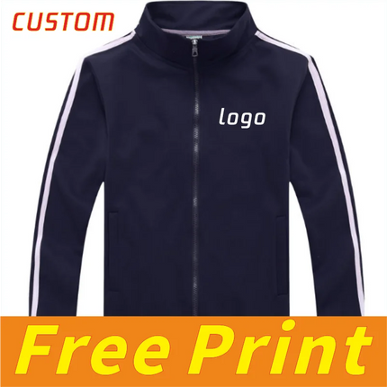 Customized logo logos for men's and women's outdoor sportswear, spring and autumn cardigans, jackets, personalized customization