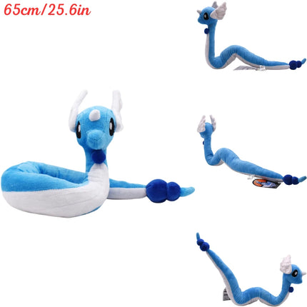 Pokémon Fit Plush Toys Milotic Butterfree Lugia Meowth Haxorus Garchomp Shinx Dragonair Furret Stuffed Plush Dolls Gift Kids