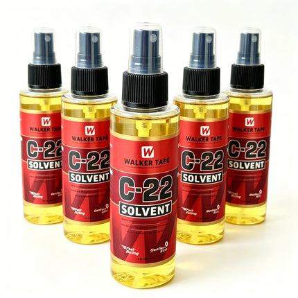 Walker Tape C-22 Solvent 4oz/12oz Spray Adhesive Remover for Lace Wig Hair System Tape Glue Fast Acting Gentle on Skin