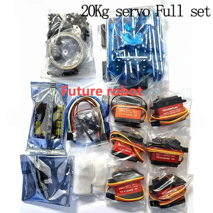 6 Dof Robot Arm Clamp Claw APP RC Control Metal Mechanical Robotics with Digital Servos for Arduino DIY Kit Programmable Robot