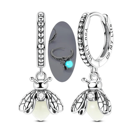 2025 New 925 Sterling Silver Earrings Simple Bow Strawberry Butterfly Hoop Stud Earrings for Wedding Party Women Jewelry Girls