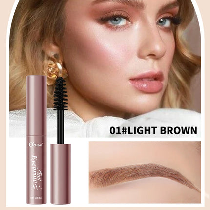 Ocheal Eyebrow Gel 4 Colors Long-lasting Fixed Eyebrow Waterproof Dyeing color Quick-dry Hose Transparent Eyebrow Gel Eye Makeup