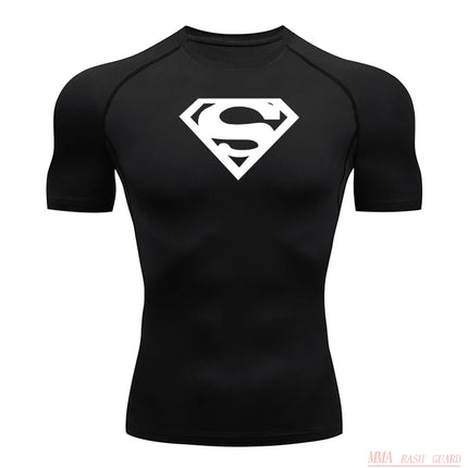 Men's Compression Sports T-Shirt - Quick-Dry Fitness