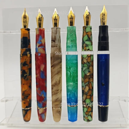 ADMOK 766 Vacuum Filling Fountain Pen NO.6 Schmidt BOCK Nib Vintage Design Classic Gift For Collector Business Writing Gift Pen