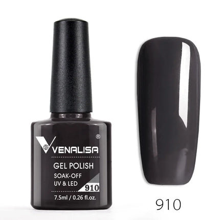 Venalisa Nail Gel Polish Semi Permanent Salon Quality TPO Free Glitter 7.5ml Soak off UV LED Nail Gel Varnish