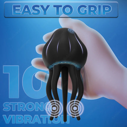 Bokisoon Male Masturbator Male Sex Toys for Men Adult Toys 10 Vibrating Wrapping Tentacle Mens Vibrator for Penis Stimulator