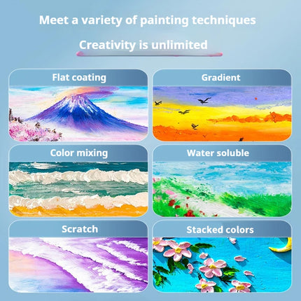 Kuelox Professional Super Soft Oil Pastel Crayon 24/36/48 Colors Artist White Soft Pastels For Painting Stationery Art Supplies